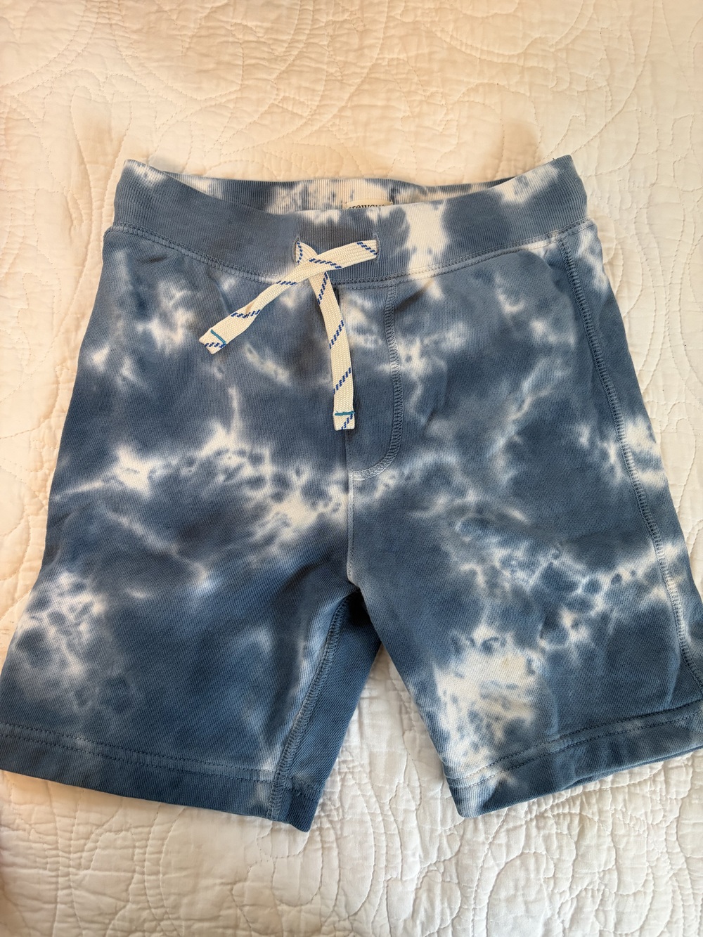J.Crew Factory blue tie dye shorts